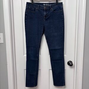 Dark Wash Skinny Jeans | Gap Size 8 Long